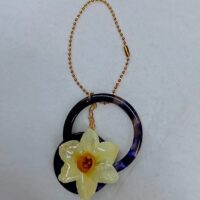 水仙チャームリング